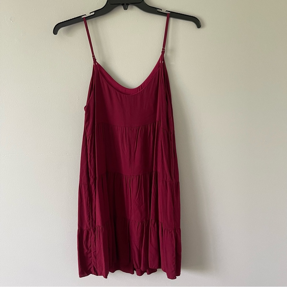 Red strap dress - Picture 3 of 5